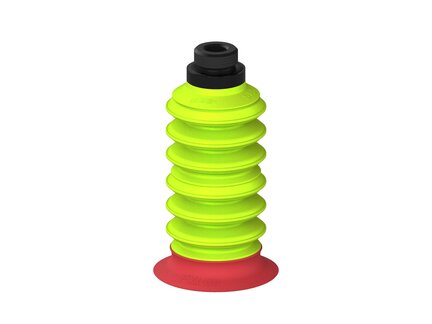 Przysawka piGRIP, warga elastyczna z pierśc. wzmac.Ø60 mm, 6 mieszków (3+3), podstawa typ 1, G1/2" zew., (G.FXI60T18.B6.S1.G12M.00) (9943434) - Piab