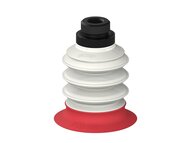 Przysawka piGRIP, warga elastyczna wzmocniona, Ø60 mm, 3 mieszki, podstawa typ 1, G1/2" zew., filtr siatkowy, FDA (G.FXI60T18.B3.S1.G12M.01.FDA) (9972004) - Piab