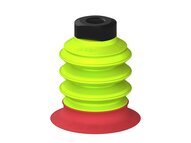 Przysawka piGRIP, warga elastyczna wzmocniona, Ø60 mm, 3 mieszki, podstawa typ 1, G1/4" wew., (G.FXI60T18.B3.S1.G14F.00) (9946294) - Piab