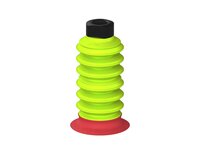 Przysawka piGRIP, warga elastyczna z pierśc. wzmac.Ø60 mm, 6 mieszków (3+3), podstawa typ 1, G3/8" wew., (G.FXI60T18.B6.S1.G38F.00) (9964430) - Piab