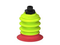 Przysawka piGRIP, warga elastyczna wzmocniona, Ø60 mm, 3 mieszki, podstawa typ 1, G1/4" zew., piSAVE 05/60 (G.FXI60T18.B3.S1.G14M.15) (9949384) - Piab