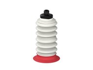 Przysawka piGRIP, warga elastyczna z pierśc. wzmac.Ø60 mm, 6 mieszków, (3+3), podstawa typ 1, M12 zew., filtr siatkowy, FDA (G.FXI60T18.B6.S1.MM12M.01.FDA) (9964623) - Piab