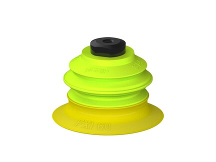 Przysawka piGRIP Ø60 mm, 1 mieszek, podstawa typ 1, (G.FXI60T30.B1.S1.MM6F.00) (9951763) - Piab