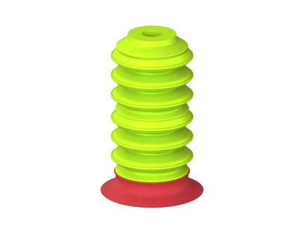 Przysawka piGRIP, warga elastyczna z pierśc. wzmac.Ø60 mm, 6 mieszków (3+3), podstawa typ 1 (G.FXI60T18.B6.S1.XXX.00) (9945599) - Piab