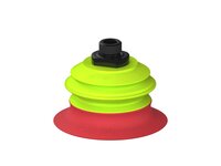 Przysawka piGRIP Ø84 mm, 1 mieszek, podstawa typ 1, G3/8" zew., filtr siatkowy (G.FXI84T18.B1.S1.G38M.01) (9940355) - Piab