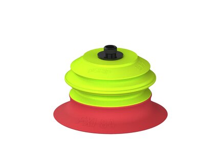 Przysawka piGRIP Ø84 mm, 1 mieszek, podstawa typ 1, gwint niski G 1/8" zew., (G.FXI84T18.B1.S1.GL18M.00) (9968124) - Piab