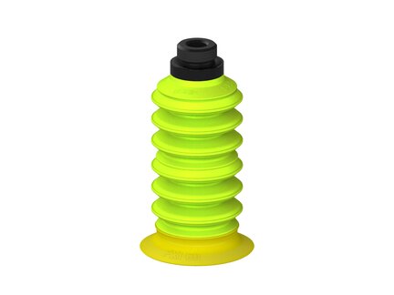 Przysawka piGRIP, warga elastyczna z pierśc. wzmac.Ø60 mm, 6 mieszków (3+3), podstawa typ 1, G1/2" zew., (G.FXI60T30.B6.S1.G12M.00) (9943435) - Piab