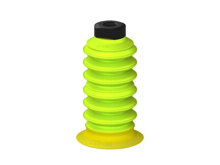 Przysawka piGRIP, warga elastyczna z pierśc. wzmac.Ø60 mm, 6 mieszków (3+3), podstawa typ 1, G1/4" wew., (G.FXI60T30.B6.S1.G14F.00) (9945934) - Piab