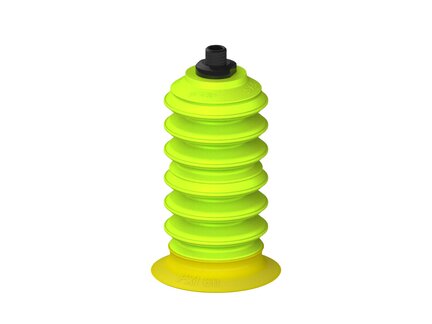Przysawka piGRIP, warga elastyczna z pierśc. wzmac.Ø60 mm, 6 mieszków (3+3), podstawa typ 1, NPT 1/8" zew., filtr siatkowy (G.FXI60T30.B6.S1.NT18M.01) (9942376) - Piab