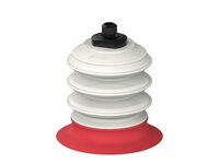 Przysawka piGRIP, warga elastyczna wzmocniona, Ø84 mm, 3 mieszki, podstawa typ 1, M12 zew., piSAVE 03/60 (G.FXI84T18.B3.S1.MM12M.13.FDA) (9947982) - Piab