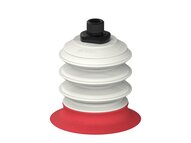 Przysawka piGRIP, warga elastyczna wzmocniona, Ø84 mm, 3 mieszki, podstawa typ 1, gwint M16x1.5 zew.,, FDA (G.FXI84T18.B3.S1.MMF16M.00.FDA) (9953169) - Piab