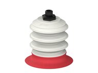 Przysawka piGRIP, warga elastyczna wzmocniona, Ø84 mm, 3 mieszki, podstawa typ 1, G1/4" zew., piSAVE 04/60 (G.FXI84T18.B3.S1.G14M.14.FDA) (9949418) - Piab