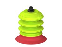 Przysawka piGRIP, warga elastyczna wzmocniona, Ø84 mm, 3 mieszki, podstawa typ 1, NPT 1/8" zew., (G.FXI84T18.B3.S1.NT18M.00) (9940715) - Piab