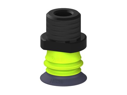 Przysawka piGRIP, warga do gorących pow., Ø29 mm, HNBR 50°, 1 mieszek, podstawa typ 1, NPT 1/2" zew., piSAVE 05/60 (G.HS29HN50.B1.S1.NT12M.18) (9911072) - Piab
