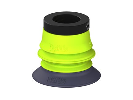 Przysawka piGRIP, warga do gorących pow., Ø29 mm, HNBR 50°, 1 mieszek, podstawa typ 1, (G.HS29HN50.B1.S1.PD11X.00) (9971842) - Piab