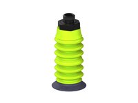 Przysawka piGRIP, warga do gorących pow., Ø29 mm, HNBR 50°, 6 mieszków (3+3), podstawa typ 1, G1/8" zew., dysk filtracyjny (G.HS29HN50.B6.S1.G18M.02) (9942233) - Piab