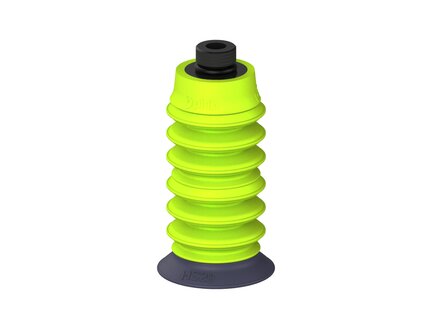 Przysawka piGRIP, warga do gorących pow., Ø29 mm, HNBR 50°, 6 mieszków (3+3), podstawa typ 1, (G.HS29HN50.B6.S1.G18MR.00) (9944650) - Piab