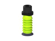 Przysawka piGRIP, warga do gorących pow., Ø29 mm, HNBR 50°, 6 mieszków (3+3), podstawa typ 1, NPT 1/2" zew., piSAVE 05/60 (G.HS29HN50.B6.S1.NT12M.15) (9910446) - Piab