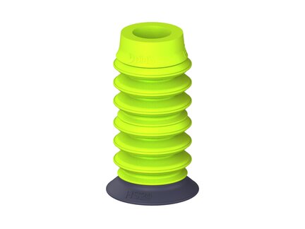 Przysawka piGRIP, warga do gorących pow., Ø29 mm, HNBR 50°, 6 mieszków (3+3), podstawa typ 1 (G.HS29HN50.B6.S1.XXX.00) (9906921) - Piab