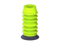 Przysawka piGRIP, warga do gorących pow., Ø29 mm, HNBR 50°, 6 mieszków (3+3), podstawa typ 1 (G.HS29HN50.B6.S1.XXX.00) (9906921) - Piab