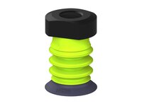 Przysawka piGRIP, warga do gorących pow., Ø29 mm, HNBR 50°, 3 mieszki, podstawa typ 1, G1/4" wew., (G.HS29HN50.B3.S1.G14F.00) (9924140) - Piab