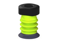 Przysawka piGRIP, warga do gorących pow., Ø29 mm, HNBR 50°, 3 mieszki, podstawa typ 1, G1/4" wew., filtr siatkowy (G.HS29HN50.B3.S1.G14F.01) (9910244) - Piab