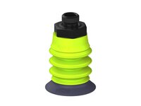 Przysawka piGRIP, warga do gorących pow., Ø29 mm, HNBR 50°, 3 mieszki, podstawa typ 1, G1/8" zew., (G.HS29HN50.B3.S1.G18M.20) (9964781) - Piab