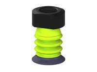Przysawka piGRIP, warga do gorących pow., Ø29 mm, HNBR 50°, 3 mieszki, podstawa typ 1, G3/8" wew., (G.HS29HN50.B3.S1.G38F.00) (9966293) - Piab
