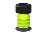 Przysawka piGRIP, warga do gorących pow., Ø29 mm, HNBR 50°, 3 mieszki, podstawa typ 1, G3/8" wew., filtr siatkowy (G.HS29HN50.B3.S1.G38F.01) (9953454) - Piab