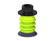 Przysawka piGRIP, warga do gorących pow., Ø29 mm, HNBR 50°, 3 mieszki, podstawa typ 1, gwint niski G3/8" zew., (G.HS29HN50.B3.S1.GL38M.00) (9972729) - Piab