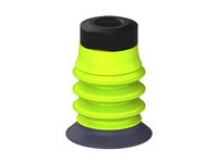 Przysawka piGRIP, warga do gorących pow., Ø29 mm, HNBR 50°, 3 mieszki, podstawa typ 1, NPSF 1/8" wew., (G.HS29HN50.B3.S1.NS18F.00) (9907655) - Piab
