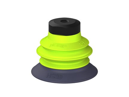 Przysawka piGRIP, warga do gorących pow., Ø39 mm, HNBR 50°, 1 mieszek, podstawa typ 1, (G.HS39HN50.B1.S1.MM5F.00) (9908397) - Piab