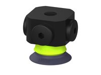 Przysawka piGRIP, warga do gorących pow., Ø29 mm, HNBR 50°, bez mieszków, podstawa typ 1, NPSF 5x1/8" wew., (G.HS29HN50.F.S1.NS518F.00) (9945137) - Piab