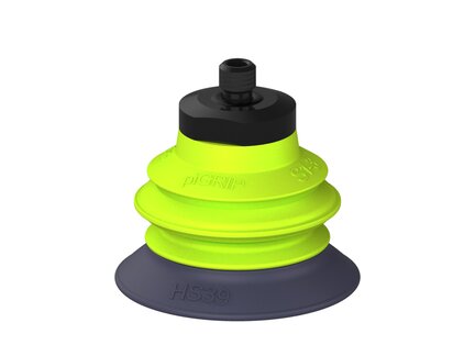 Przysawka piGRIP, warga do gorących pow., Ø39 mm, HNBR 50°, 1 mieszek, podstawa typ 1, M6 zew., (G.HS39HN50.B1.S1.MM6M.00) (9919299) - Piab