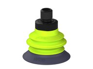 Przysawka piGRIP, warga do gorących pow., Ø39 mm, HNBR 50°, 1 mieszek, podstawa typ 1, gwint M10 zew., filtr siatkowy (G.HS39HN50.B1.S1.MM10M.01) (9927767) - Piab