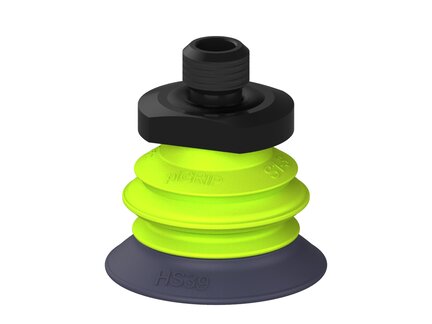 Przysawka piGRIP, warga do gorących pow., Ø39 mm, HNBR 50°, 1 mieszek, podstawa typ 1, M12 zew., (G.HS39HN50.B1.S1.MM12M.00) (9915055) - Piab