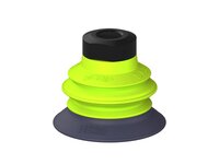 Przysawka piGRIP, warga do gorących pow., Ø39 mm, HNBR 50°, 1 mieszek, podstawa typ 1, G1/8" wew., piSAVE, dławik 1,0 mm (G.HS39HN50.B1.S1.G18F.04) (9961542) - Piab