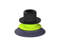 Przysawka piGRIP, warga do gorących pow., Ø39 mm, HNBR 50°, bez mieszków, podstawa typ 1, gwint niski NPT 3/8" zew., (G.HS39HN50.F.S1.NTL38M.00) (9926222) - Piab