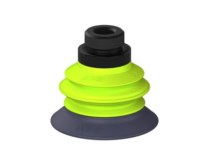 Przysawka piGRIP, warga do gorących pow., Ø58 mm, HNBR 50°, 1 mieszek, podstawa typ 1, G1/2" zew., (G.HS58HN50.B1.S1.G12M.00) (9909848) - Piab