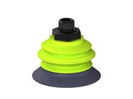 Przysawka piGRIP, warga do gorących pow., Ø58 mm, HNBR 50°, 1 mieszek, podstawa typ 1, G1/4" zew., (G.HS58HN50.B1.S1.G14M.00) (9907835) - Piab