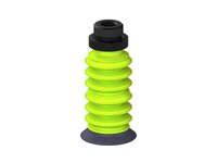 Przysawka piGRIP, warga do gorących pow., Ø39 mm, HNBR 50°, 6 mieszków (3+3), podstawa typ 1, G1/2" zew., dysk filtracyjny (G.HS39HN50.B6.S1.G12M.02) (9943591) - Piab