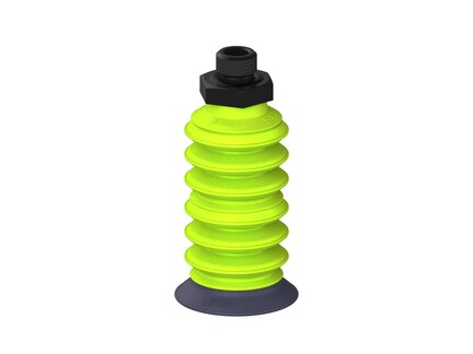 Przysawka piGRIP, warga do gorących pow., Ø39 mm, HNBR 50°, 6 mieszków (3+3), podstawa typ 1, G1/4" zew., (G.HS39HN50.B6.S1.G14M.00) (9948401) - Piab
