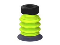 Przysawka piGRIP, warga do gorących pow., Ø39 mm, HNBR 50°, 3 mieszki, podstawa typ 1, G1/4" wew., (G.HS39HN50.B3.S1.G14F.00) (9937147) - Piab