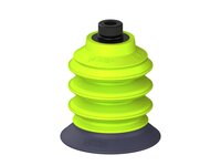 Przysawka piGRIP, warga do gorących pow., Ø39 mm, HNBR 50°, 3 mieszki, podstawa typ 1, (G.HS39HN50.B3.S1.G18MR.00) (9939672) - Piab