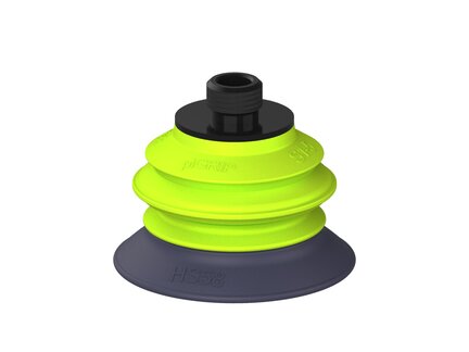 Przysawka piGRIP, warga do gorących pow., Ø58 mm, HNBR 50°, 1 mieszek, podstawa typ 1, gwint niski G1/4" zew., (G.HS58HN50.B1.S1.GL14M.00) (9922984) - Piab