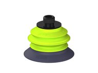 Przysawka piGRIP, warga do gorących pow., Ø58 mm, HNBR 50°, 1 mieszek, podstawa typ 1, gwint niski G1/4" zew., (G.HS58HN50.B1.S1.GL14M.00) (9922984) - Piab