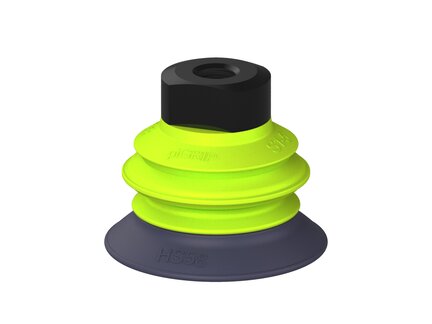 Przysawka piGRIP, warga do gorących pow., Ø58 mm, HNBR 50°, 1 mieszek, podstawa typ 1, piSAVE 04/60 (G.HS58HN50.B1.S1.MM12F.17) (9966844) - Piab