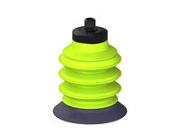 Przysawka piGRIP, warga do gorących pow., Ø39 mm, HNBR 50°, 3 mieszki, podstawa typ 1, M6 zew., (G.HS39HN50.B3.S1.MM6M.00) (9944426) - Piab