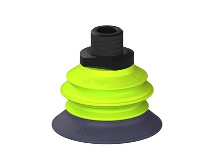 Przysawka piGRIP, warga do gorących pow., Ø58 mm, HNBR 50°, 1 mieszek, podstawa typ 1, NPT 3/8" zew., (G.HS58HN50.B1.S1.NT38M.00) (9964497) - Piab