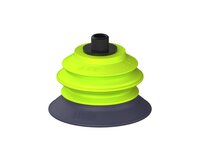 Przysawka piGRIP, warga do gorących pow., Ø58 mm, HNBR 50°, 1 mieszek, podstawa typ 1, gwint niski NPT 1/8" zew., (G.HS58HN50.B1.S1.NTL18M.00) (9933107) - Piab